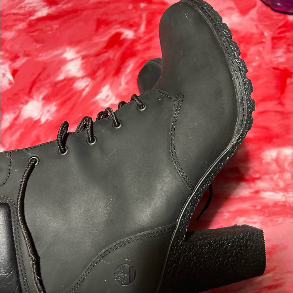 Timberland Black Leather Boots
